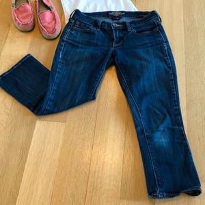 Lucky Brand Jeans Charlie Baby Boot Crop